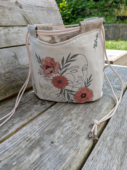 Le sac Sororité - 2 Femmes - Beige