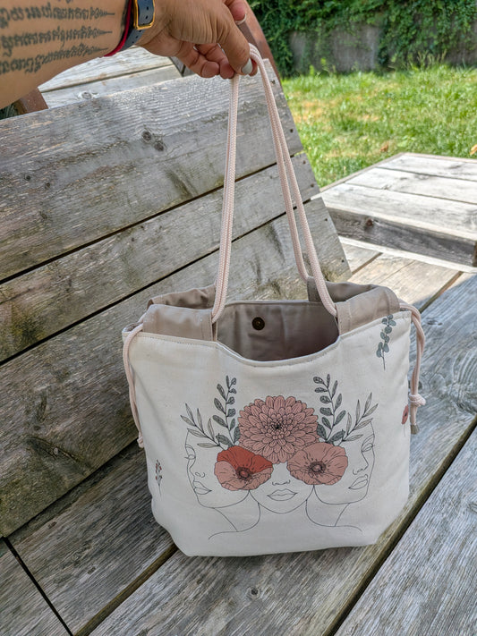 Le sac Sororité - 3 Femmes - Beige