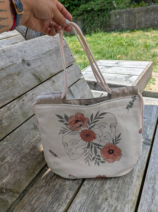 Le sac Sororité - 2 Femmes - Beige
