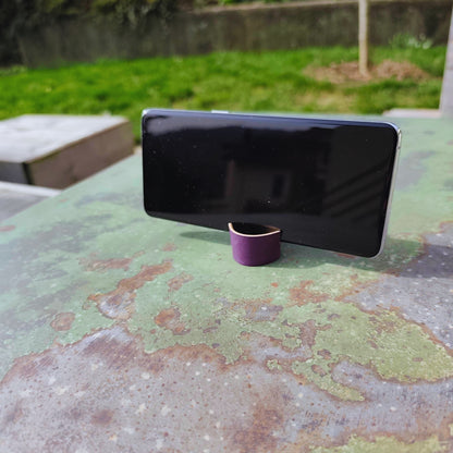 L’Astuce Nomade – support téléphone en cuir