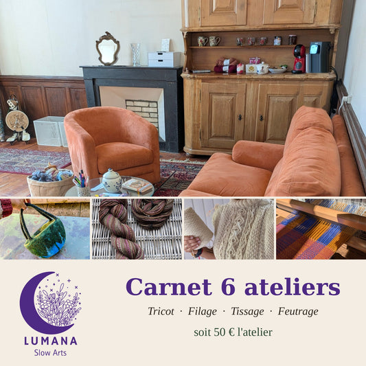 Carnet d'Ateliers Créatifs — 6 Séances