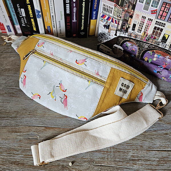 La Banane – Tissu motif et uni
