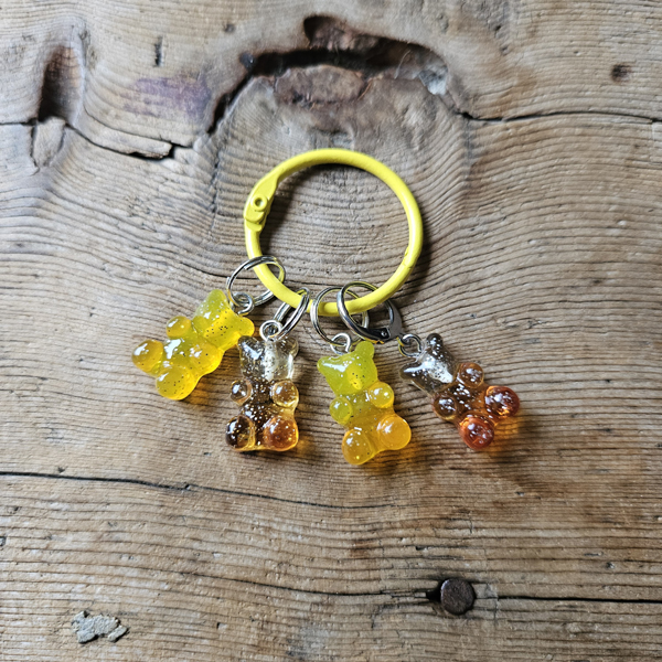 Lot de 4 Anneaux marqueurs - Oursons I
