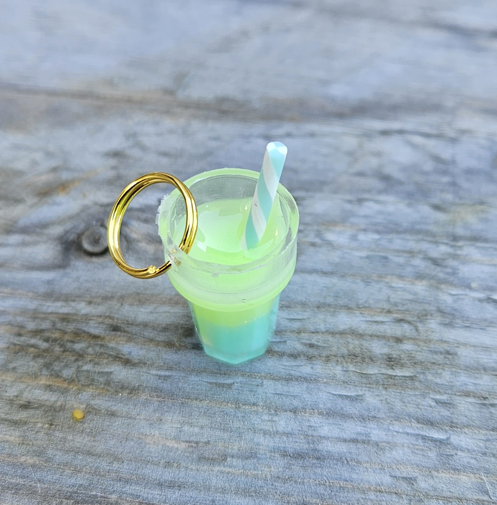 Anneau marqueur à l'unité - Verre et bicolor A