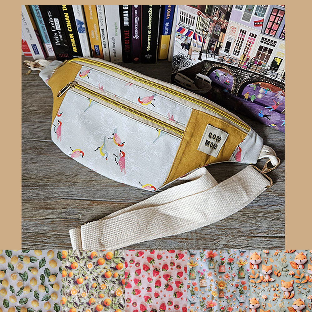 La Banane – Tissu 3D - Uni