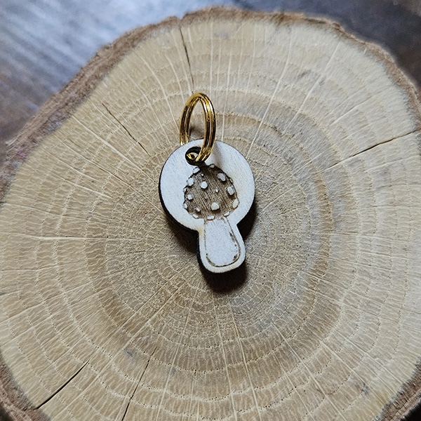Anneaux marqueurs collection Automne - Champignon